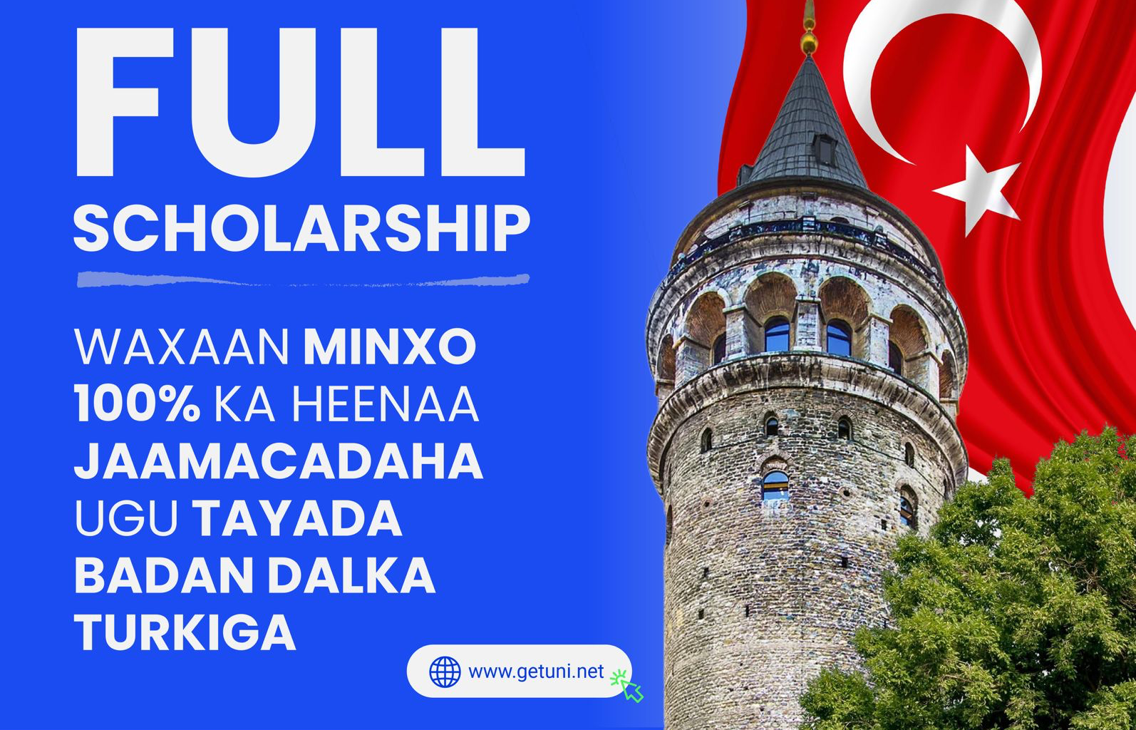 Minxo Turkiga (Turkish Scholarship)